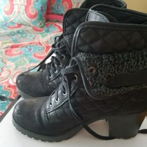 Nine west black boots